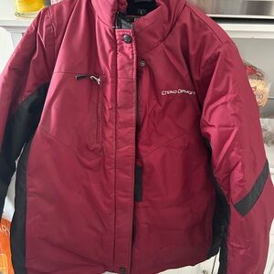 Choko Design Women's Ski Jacket - Red and Black